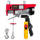 SucceBuy 250kg Electric Hoist Crane Portable Lifter Overhead Garage Winch with Wired/Wireless Remote Control for Car Garage Boat