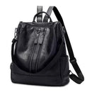 Backpack 2025 Autumn and Winter New Korean Style Trendy Casual Fashion Soft Leather Bag Multifunctional New Women's Bag