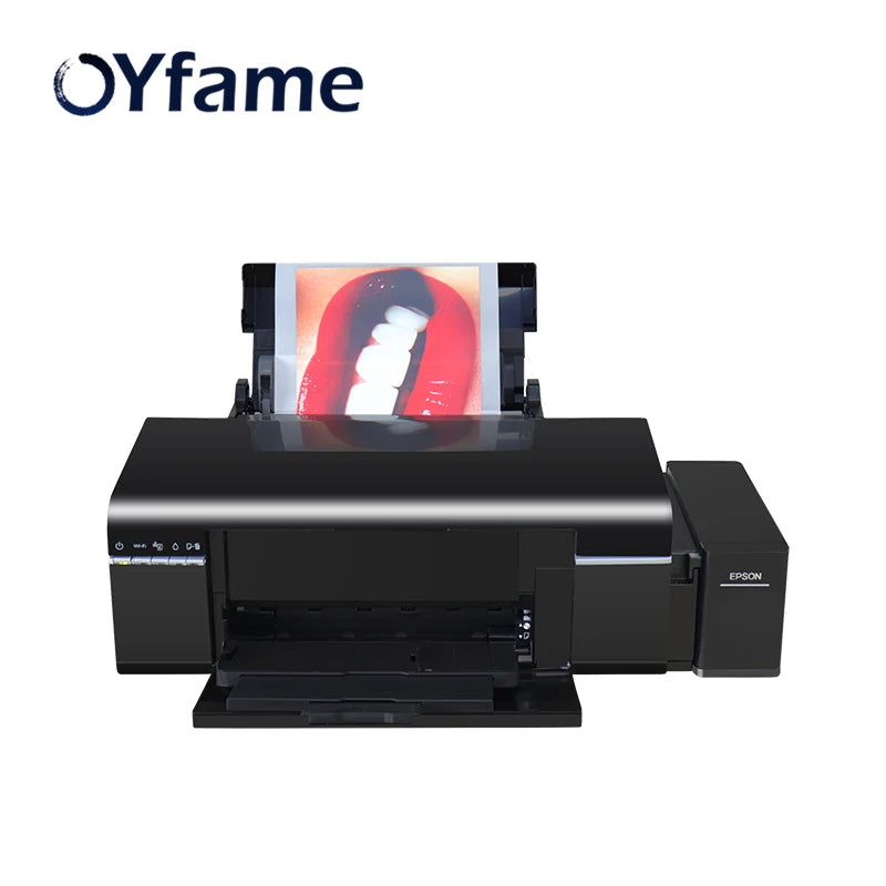 OYfame A4 DTF impresora Transfer Heat Printer Direct to Film Printer A4 L805 DTF Printer for fabric t shirt printing machine A4