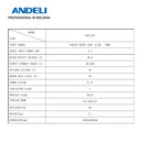 ANDELI Semi-automatic MIG welding machine MIG Lift TIG ARC Gas/Gasless Welding Inverter Synergy Multiprocess MIG Welders