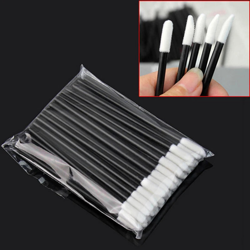 50/1000 PCS Disposable Lip Brush Women Accessories Wholesale Lipstick Gloss Wands Applicator Perfect Best Make Up Tool Hotting