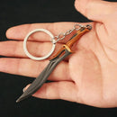 Valorant Weapon Keychain Reaver Karambit Vandal Prime Champions Skins Samurai Sword Pocketknife Weapon Model Gifts Toys for Boys