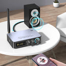 M9/M9Pro Audio Transmitter Receiver 1200mAh Bluetooth 5.1 Wireless Music Adapter U Disk/TF Card FM Radio Player DSP Converter