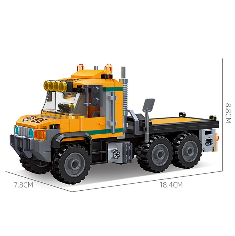 MOC City Engineering car Excavator crane Bulldozer building blocks toys DIY City Construction bricks assembled boy gift