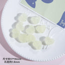 2024 Cute Ins Sugar Heart Beaded DIY Handmade Girl Earrings Jewelry Bead Bracelet Necklace Accessories Materials Gifts Girl