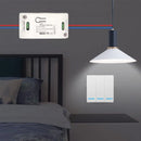 Wireless Smart Light Switch RF 433MHz Remote Control Switch AC 95-250V 10A Module 86 Wall Panel for Bedroom,Gallery Lights Lamp