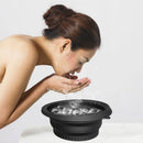 Protable Face Ice Bath Bowl for Facials Plunge Dipping Face Folding Ice Facials Washbasin Facials Skin Care Tool for Home Travel