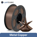 ANYCUBIC PLA Metal Filament 1.75mm Impact-resist 3D printer Metal Filament Variable Luster Metallic Texture Printing Materail