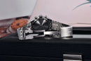 2026New PAGANI DESIGN Quartz Panda Dial Watch Sapphire Luxury Luminous 500 Bezel Men Watch 316L All Steel Japan Movt Chronograph