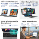 TECLAST F16 Pro 15.6 inch Laptop 16GB RAM 512GB SSD Computers for Intel N95 CPU 1920x1080 IPS Backlit Keyboard Mini-HDMI WiFi 6 USB3.2 F16Pro Notebook