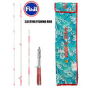 1.5M FUJI Trout Fishing Rod Glass Fibre Squishy CASTING Fishing Rod Top Outdoor Gear with Solid Wood Handles