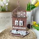 DIY Ramadan Decoration 2024 Eid Mubarak Advent Calendar Home Decoration Ramadan Novelty 2024 Calendar Islamic Muslim Home Deocor