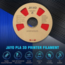 JAYO 3D Printer Filament PLA Series 1.75MM 5Rolls/10Rolls High Strength 100% No Bubble Neatly Wound for FDM DIY Gift Material