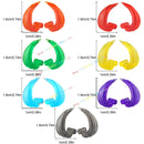 10PCS Special Effects Pieces Arm Fist Wind Lightning Leg Flames Assemble Scene Bricks Weapons Accessories Kids Toys