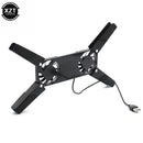 1Pcs Rotatable USB Fan Cooling Pad 2 Fans Cooler Notebook Cooler Computer Fan Stand for 10-17" Laptop Notebook Peripherals XNC