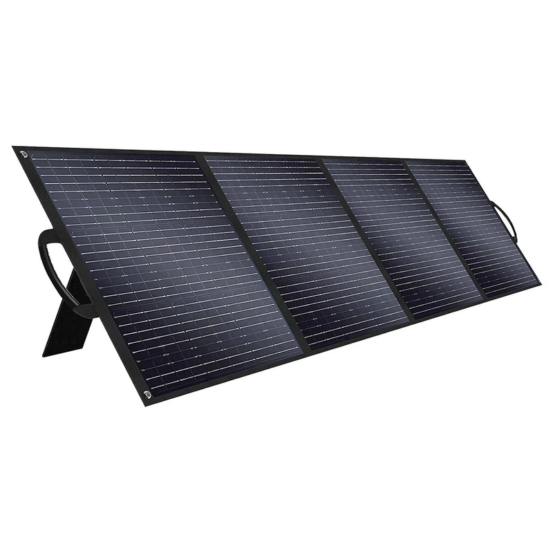 SOLARPLAY 200W 18V Solar Panel Kit Foldable Solar Panel Outdoor Rechargeable Solar Charger For Portable Camping Power Station