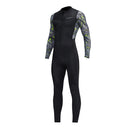 Men Diving Suit Long Sleeve Sunscreen Diving Protection Clothes Cold Proof with Zipper Elastic Breathable Water Sports Equipment