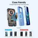 15W Car Wireless Charger Infrared Automatic Clamping Fast Charging Mount Stand Air Vent Phone Holder