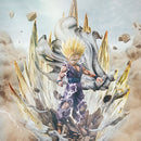 42cm Anime Dragon Ball Figur Super Saiyajin Son Gohan PVC Actionfigur mit Lichteffekt Sammlerstück Desktop-Statue Spielzeug Geschenke