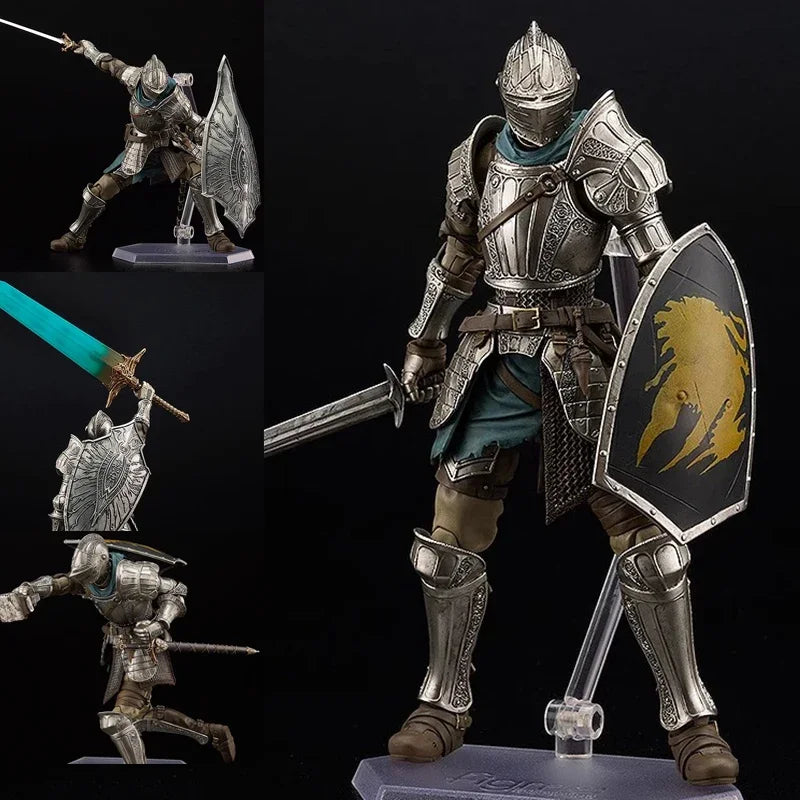 Anime Dark Souls Figures Demon'S Souls Action Figurine Fluted Armor Model Pvc Statue 590 Knight Armor Collection Toys Doll Gifts