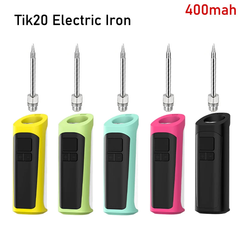Powerful Electric Soldering Iron DOTECO Tik20 400mAh Battery 510 Thread Variable Voltage Heat Pen Welding Tool Solder Iron