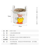 Disney Winnie The Pooh Desktop Storage Box Cartoon Minnie Sock Storage Basket Snack Sundries Cosmetic Storage Basket Party Gift