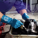 Oil Resistant Work Gloves Safety Nitrile Fully Dipped Long Cuff Gas Anti Biotic Slip Waterproof Acid-base Chemical Proof