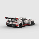 MOC R8 Technisches F1 Modell Rennwagen Bausteine Stadtfahrzeug Ziegel Sets Speed Champions Rennsport F1 Superrennen Kinder Geschenk Spielzeug