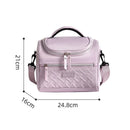 New women's shoulder insulated bag, ice pack, bento bag, large capacity thickened food refrigerated bag, student lunch box bag
