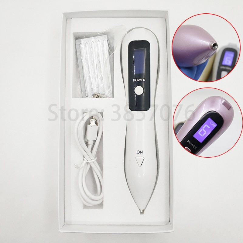 6 level Spot Remover Laser Plasma Pen Skin Care Mole Removal Dark  Skin Wart Tattoo Removal Tool Laser Plasma Beauty Care gun