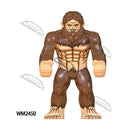 WM6165 WM6166 WM6148 Blocks Anime Bricks Dolls Action Toy Fig Building Blocks Erem Jaeger Armin Levi Mikasa Model Doll