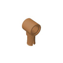 Gobricks GDS-925 Technical, Pin with Friction Ridges Lengthwise and Pin Hole compatible with lego 15100  DIY