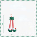 Christmas Elf Santa Legs Car Accessories Christmas Decor For Home Xmas Tree Pendants Ornaments Gifts New Year Navidad Noel Gift