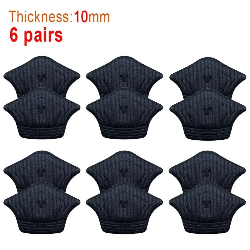 6pair/12pcs Anti-wear Feet Pads Lightweight For Sport Shoes Adjustable Size  Back Sticker Antiwear Feet Pad Cushion Insole Heel