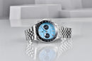 2026New PAGANI DESIGN Quartz Panda Dial Watch Sapphire Luxury Luminous 500 Bezel Men Watch 316L All Steel Japan Movt Chronograph