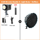 Sokani X100 100W RGB Bi-Color LED Videoleuchte APP-Steuerung Bowens Mount Beleuchtung für Fotografie Videoaufnahmen Outdoor-Drehs