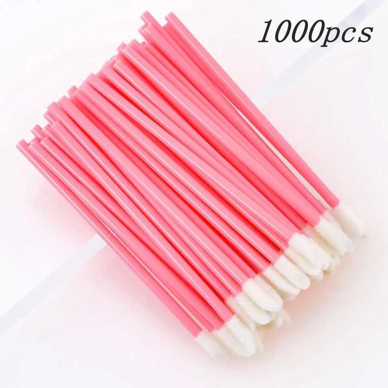 50/1000 PCS Disposable Lip Brush Women Accessories Wholesale Lipstick Gloss Wands Applicator Perfect Best Make Up Tool Hotting