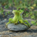 Desktop Decoration Miniature Landscape Resin Crafts Fairy Garden Decor Frog Statue Figurine Home Decoration