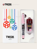 Limited TWSBI Diamond 580 Mini Edition Sakura Pink Fountain Pen Ink Gift Box Set Perfect For Girls Spring Writing Business Gift