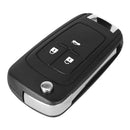KEYYOU 20X Remote Case Fob Cover Flip Folding Key Shell Blank For Chevrolet Lova Sail Aveo Cruze Car Key 2/3/4/5 Buttons