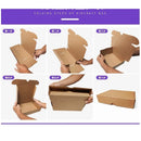 20pcs, Pink Corrugated Cardboard Shipping Boxes - Kraft Paper Mailer Boxes with Personalized Size Available