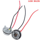 2pcs 1156 1157 Bulb Socket BAY15D Lamp Holder P21/5W 12V Adapter Base Connector For Brake Light Plastic Car Accessories