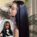 The Veil | 13x6 HD Lace Front Wig, Pre-Plucked Bone Straight