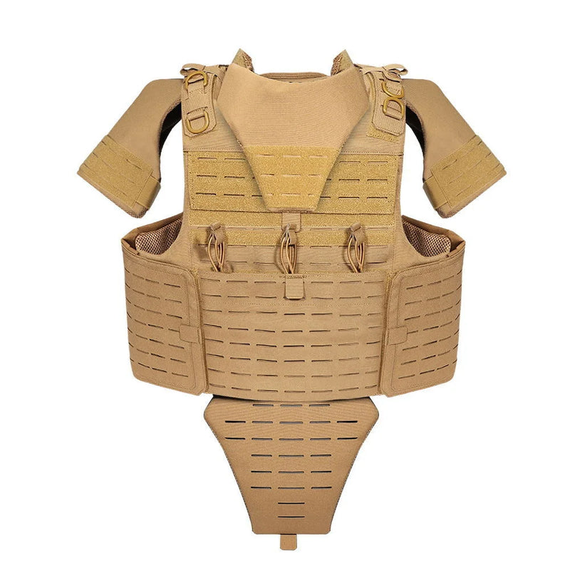 YAKEDA-Full Protective Tactical Vest, Breathable Wear, Hunting, Training, CS, Outdoor, Camping, Equipment, Molle