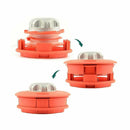 Universal String Grass Trimmer Head With Line Lawn Mower Garden Tool For Grass Trimmer Two key slots to lock the trimmer line