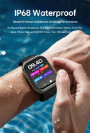 1000mAh Battery Smart Watch IP68 Waterproof Bluetooth Call 1.83" HD Men Sports Blood Oxygen Smartwatch 2026 New