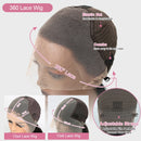 30 40 Inch Bone Straight 13x6 HD Lace Frontal Human Hair Wigs 13x4 Lace Front Wig 100% Human Hair Wig Remy Brazilian Pre Plucked