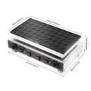 50-hole Muffin Making Machine, 1800W Nonstick Electric Muffin Maker, Mini Dutch Pancake Baker Maker Iron Machine