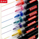 Jupai 1PCS Acrylic Marker Pens Plumones 24Color Painting Stationery Ceramic Glass Fabric Graffiti Waterproof Water-based