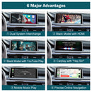 Wireless CarPlay for BMW NBT EVO X5 F15 F85 X6 F16 F86 2014-2020 X1 F48 2016-2020, with Android Auto MirrorLink AirPlay CarPlay